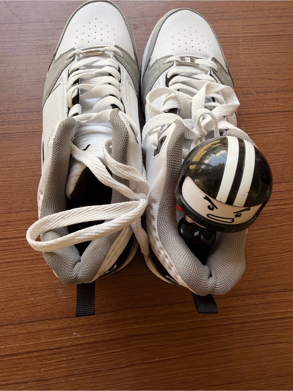 FUBU Black and White High-Top Sneakers